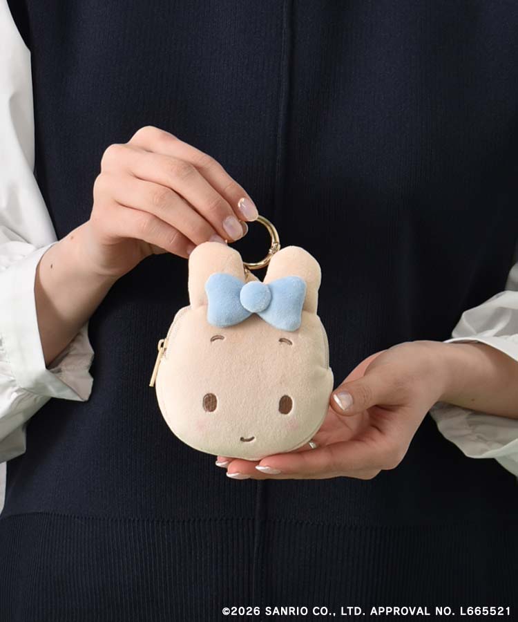 【WEB予約 3/12～順次発送】Bleu Bleuet×サンリオキャラクターズもちもちカラビナポーチ