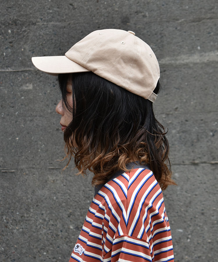 Bouncy.ロゴ刺繍キャップ