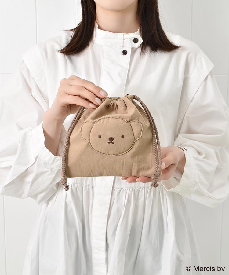 【WEB限定】BRUNA BASIC WAPPEN巾着