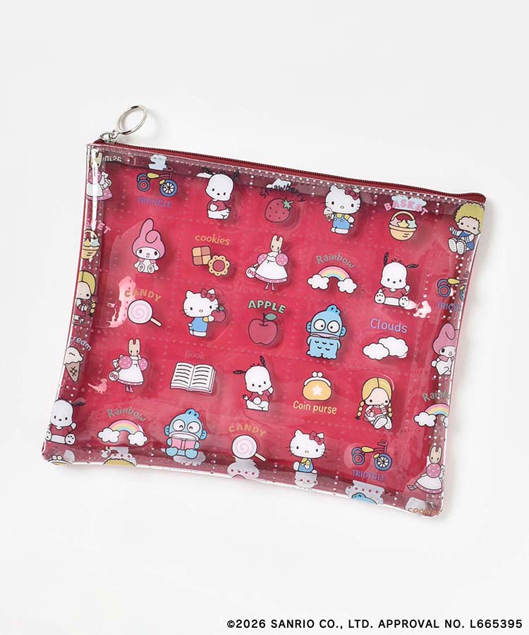 【WEB予約 3/4～順次発送】SANRIO CHARACTERS BASICポーチ