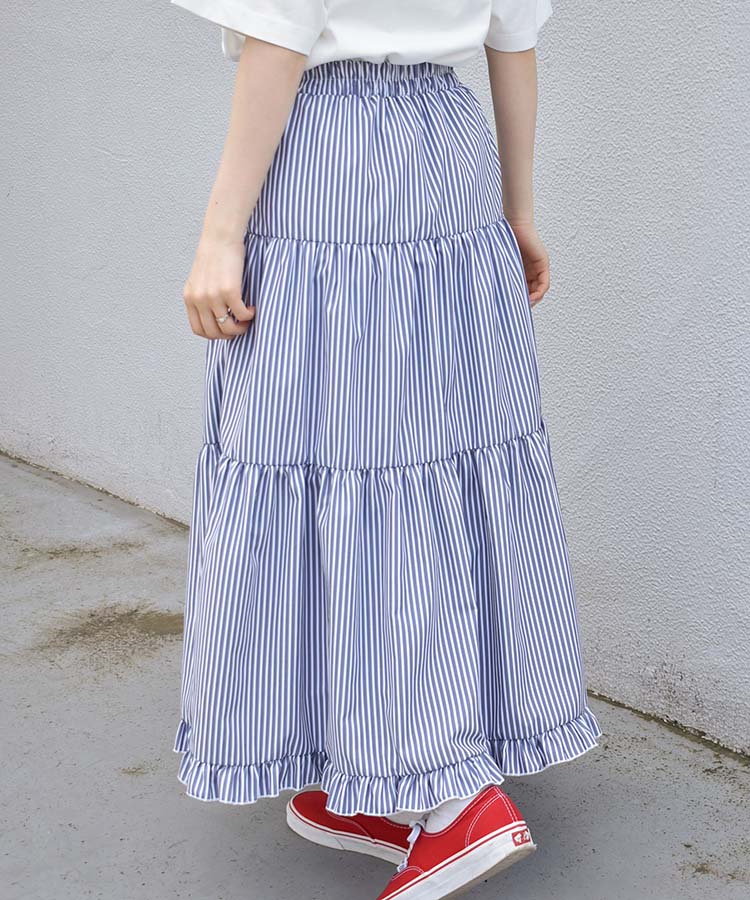 フリルティアードスカート