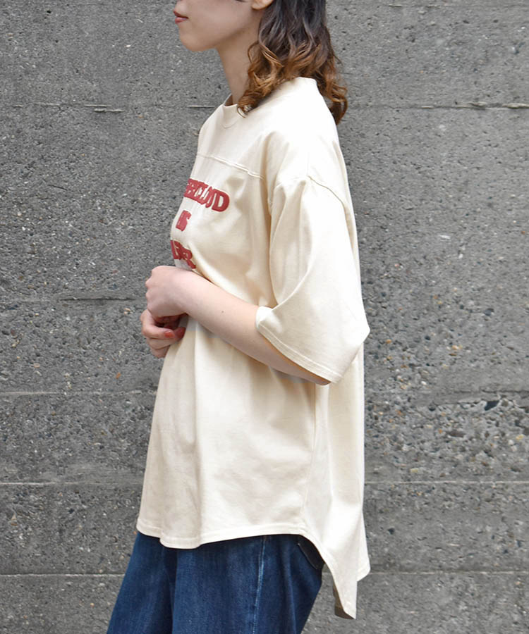 ロゴフットボールTシャツ