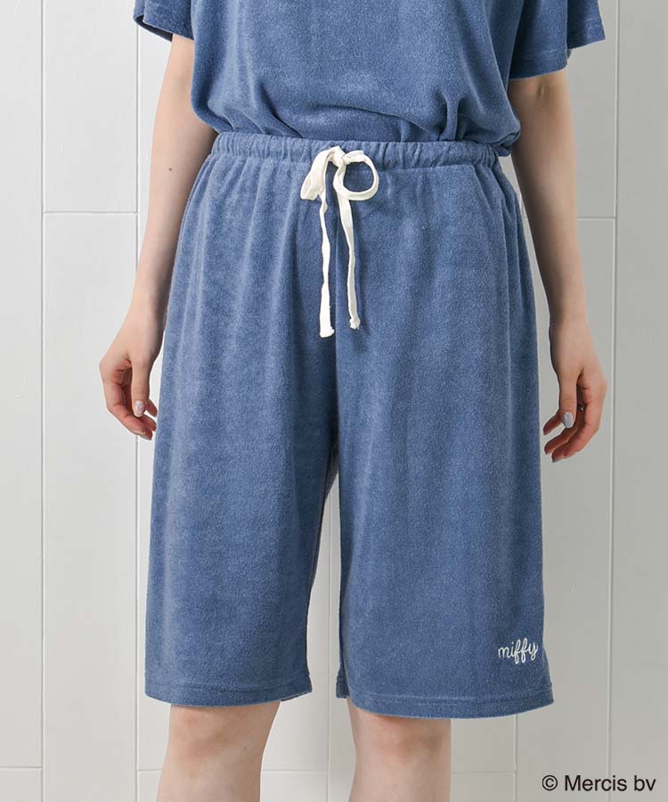 ミッフィー 半袖パイルルームウェア上下セット