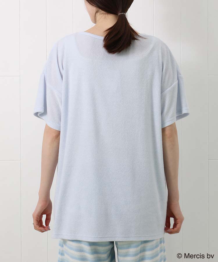 ミッフィー 半袖パイルルームウェア上下セット