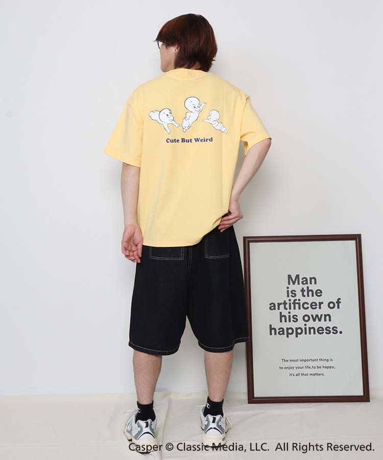 CASPER バックプリントTシャツ