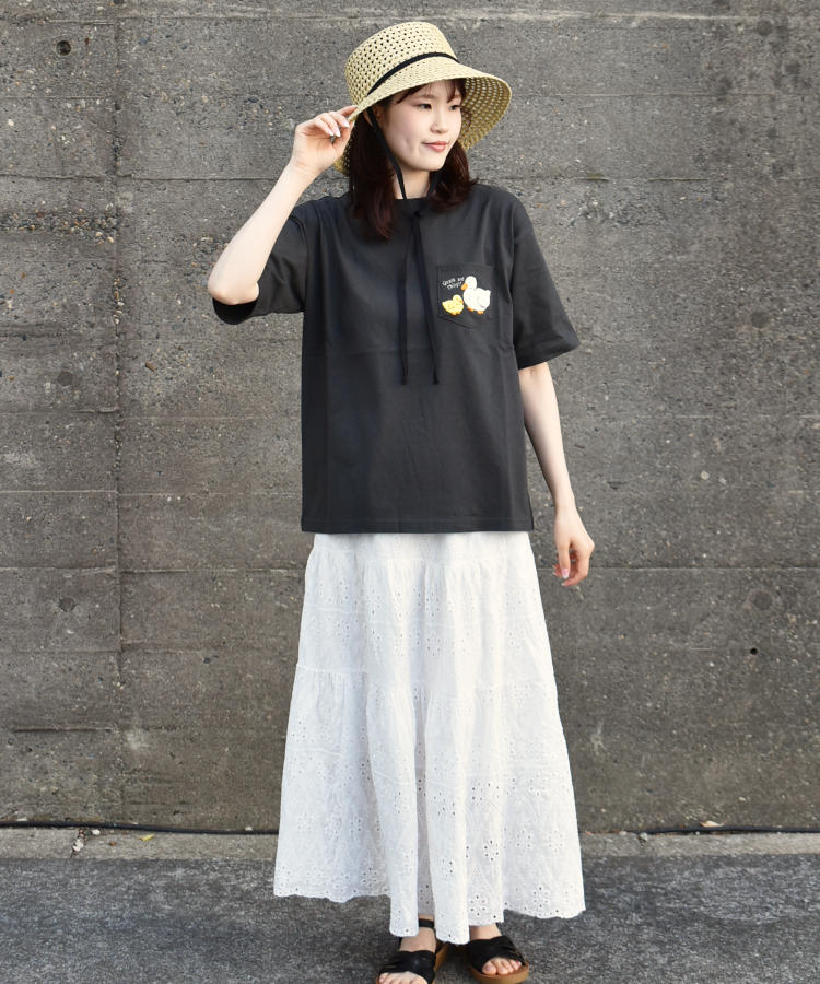 あひるの親子サガラTシャツ