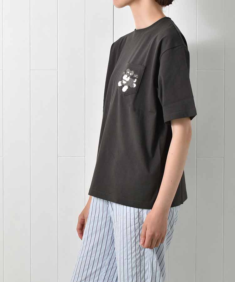 おすわりシュナウザーサガラTシャツ