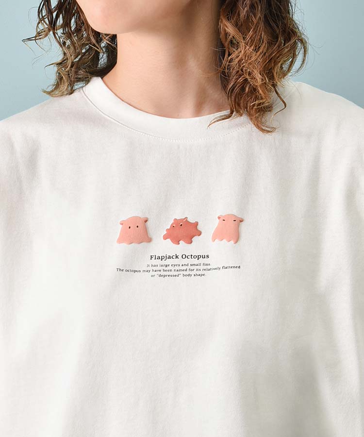 海の生き物ぷっくりTシャツ