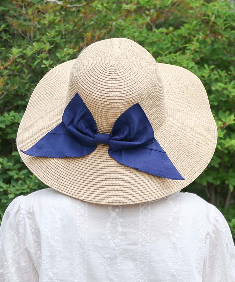 ≪SALE≫コンパクトウォッシャブルリボンハット