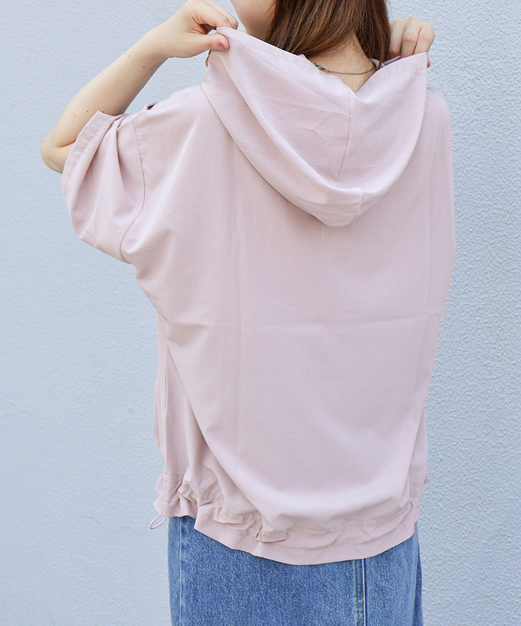 ≪SALE≫メッシュフードシャツ
