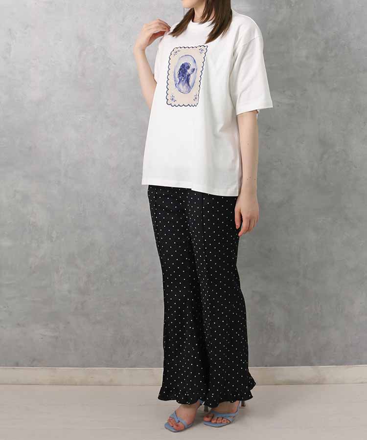 le petaleヴィンテージdogTシャツ