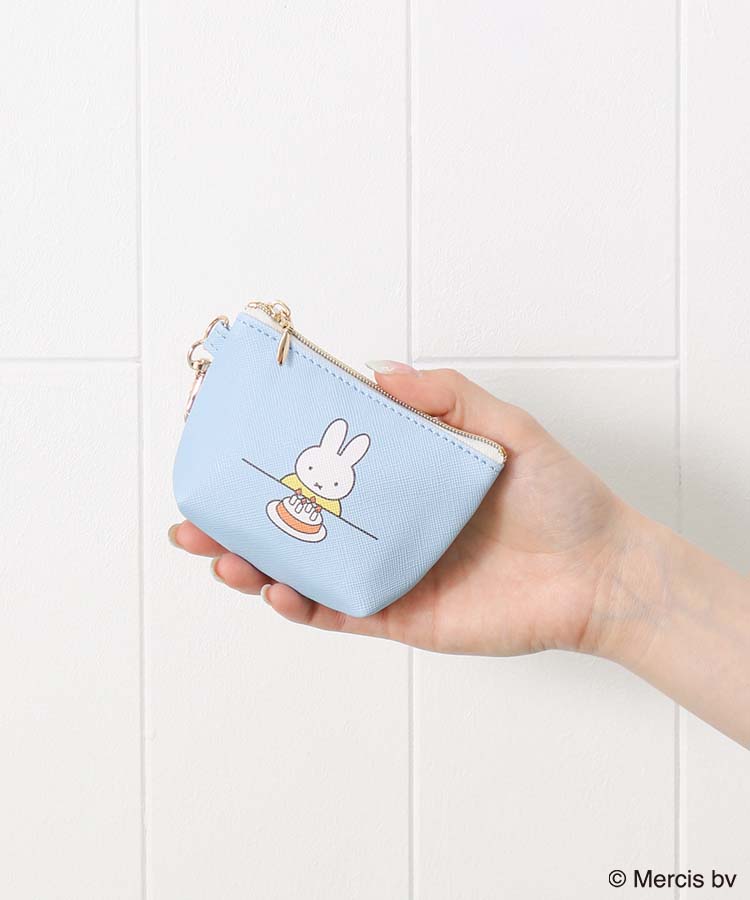 MIFFY CELEBRATIONマイクロミニ台形ポーチ | Bleu Bleuet（ブルー