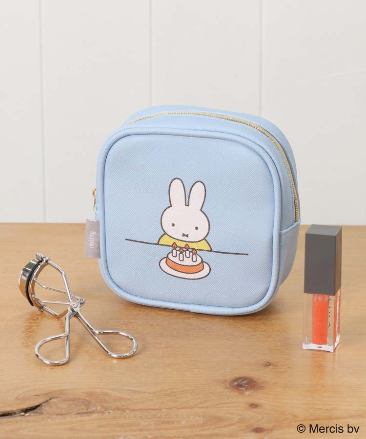 MIFFY CELEBRATIONスクエアポーチ | Bleu Bleuet（ブルーブルーエ
