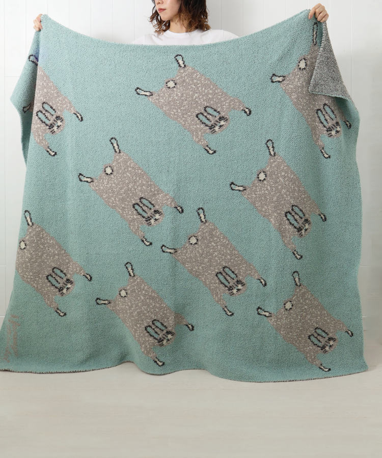【WEB限定】モモンガニットブランケットL