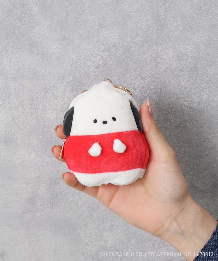 PUKUMARU×Sanrio charactersポーチチャーム