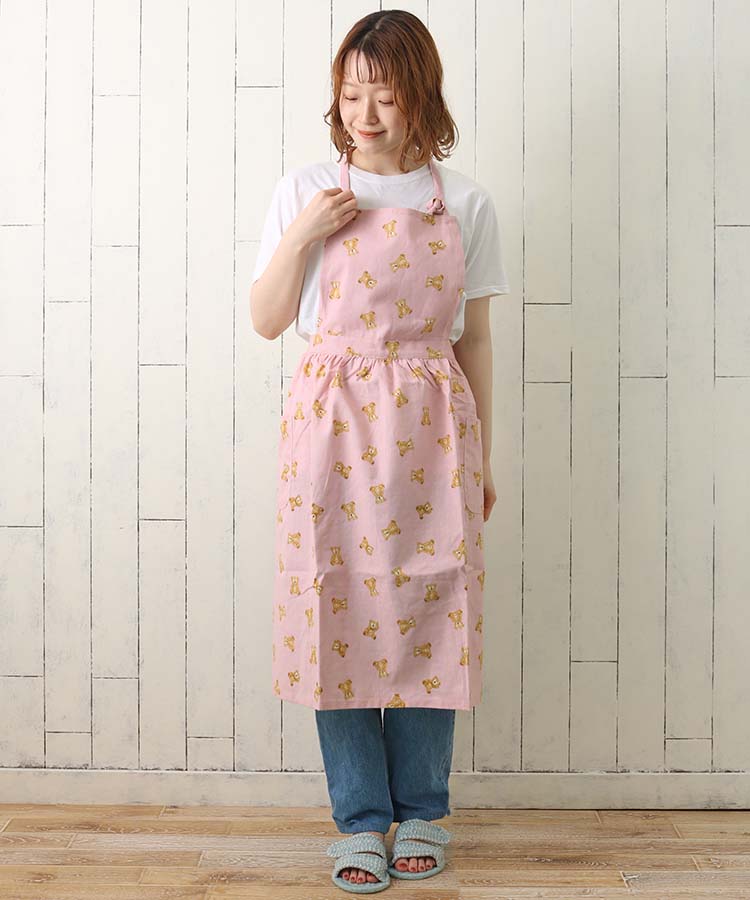 ≪SALE≫くま柄エプロン