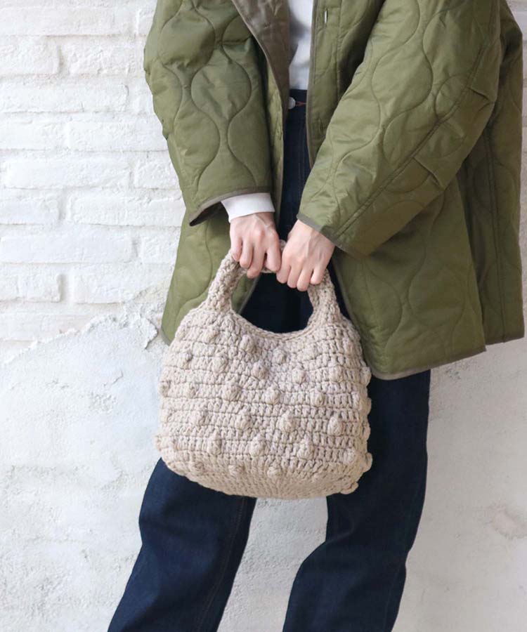 ≪OUTLET≫プチニットミニトート