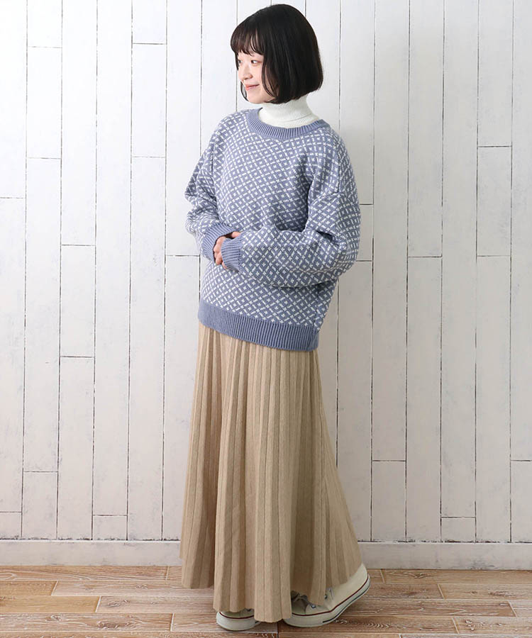 ≪OUTLET≫ダブルジャガード2wayカーディガン