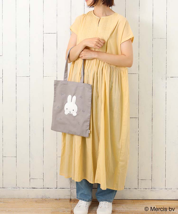 MIFFY CHERRY APPLIQUEトートバッグ