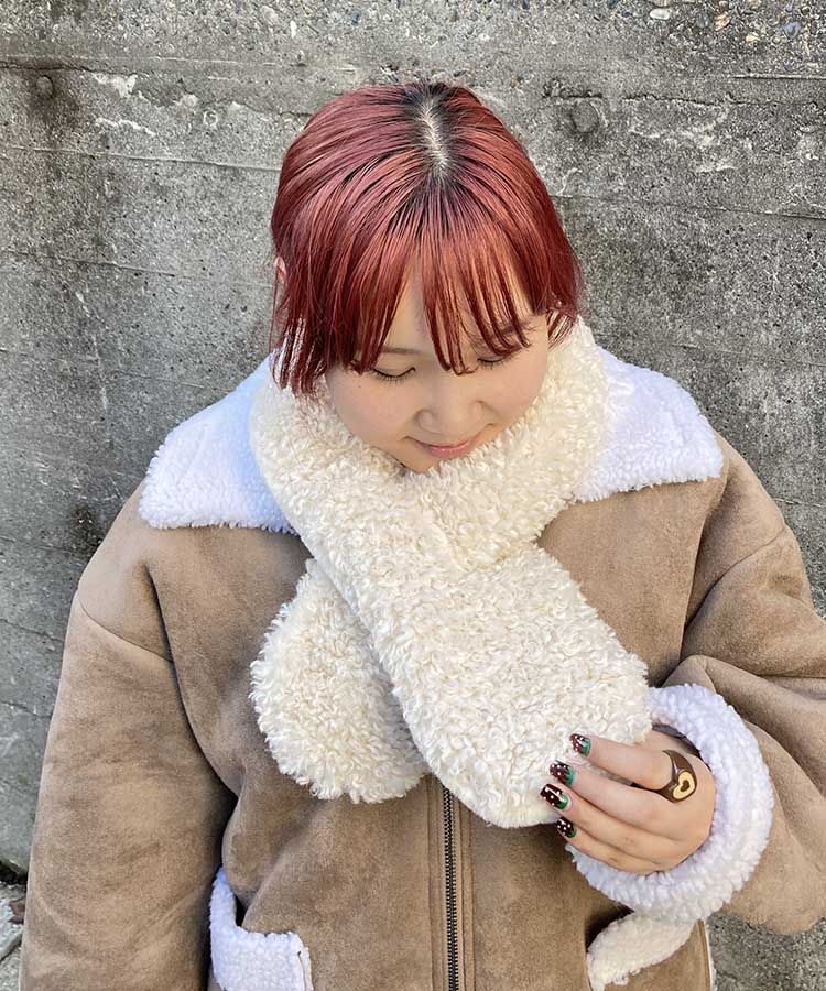 エコファーボアリバーシブルティペット