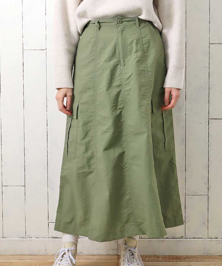 ≪OUTLET≫タフタスカート