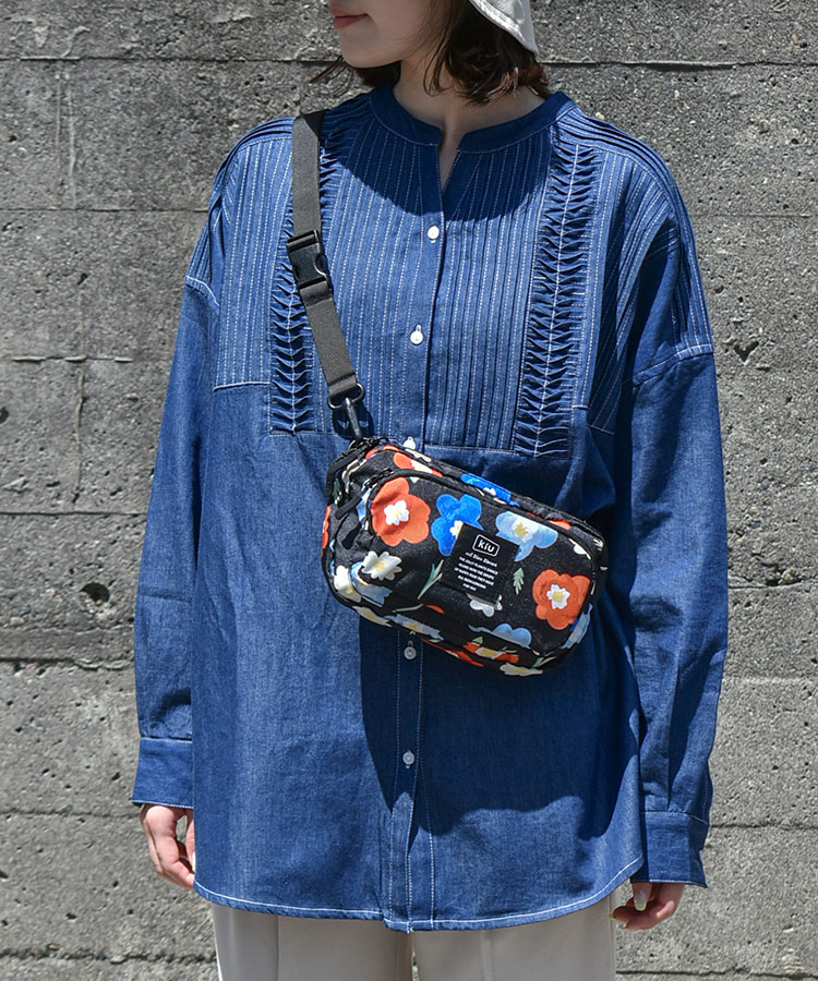 【KiU and BleuBleuet】KiUフロントポケットミニショルダー