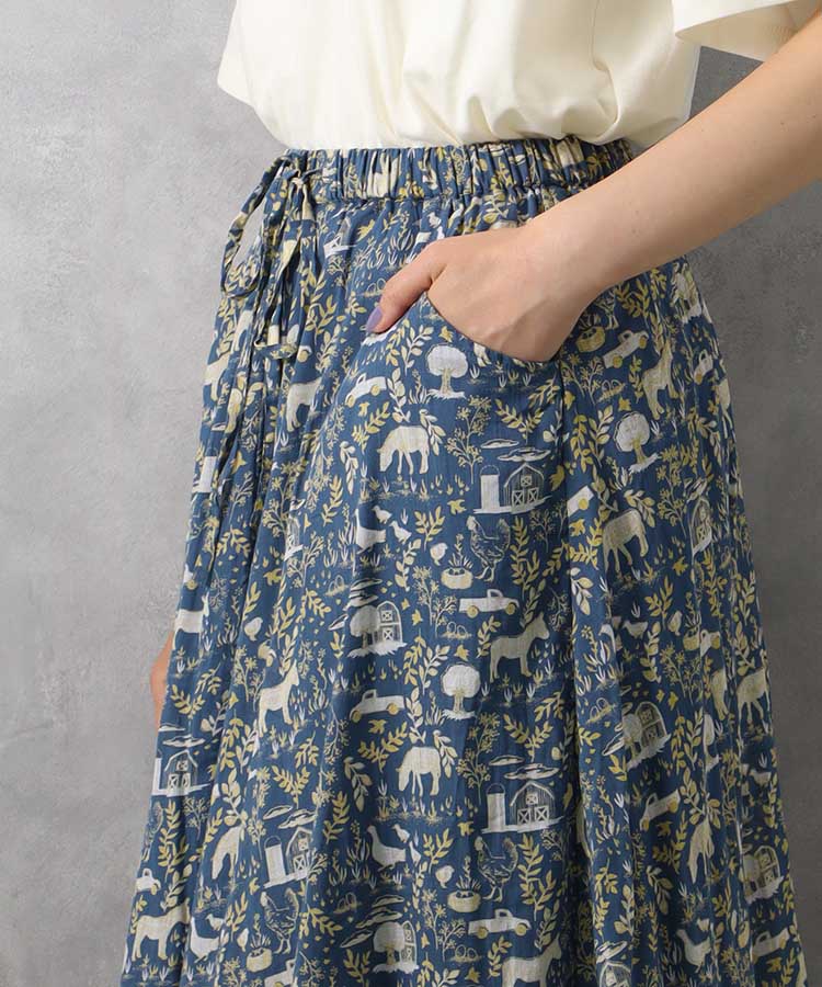 ≪SALE≫アニマル柄スカート