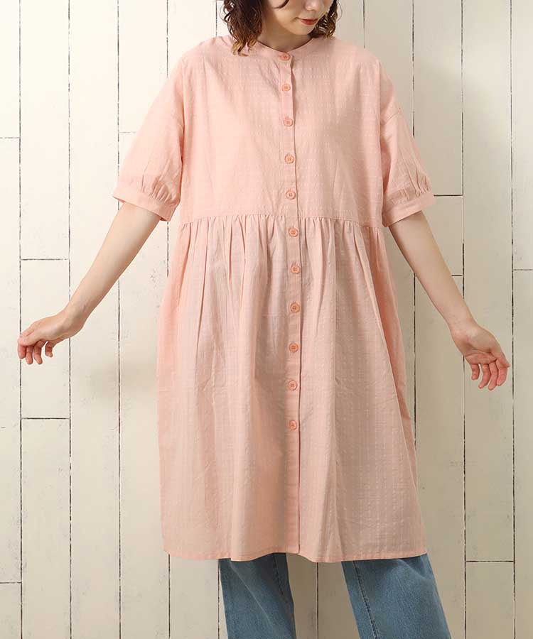 ≪SALE≫ボーダー切替ワンピース