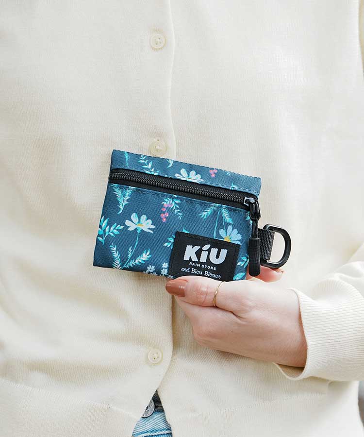 【KiU and BleuBleuet】KiUウォーターリペレントマルチケース