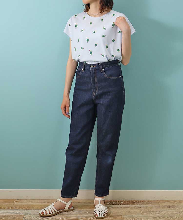 クリームソーダ総柄Tシャツ