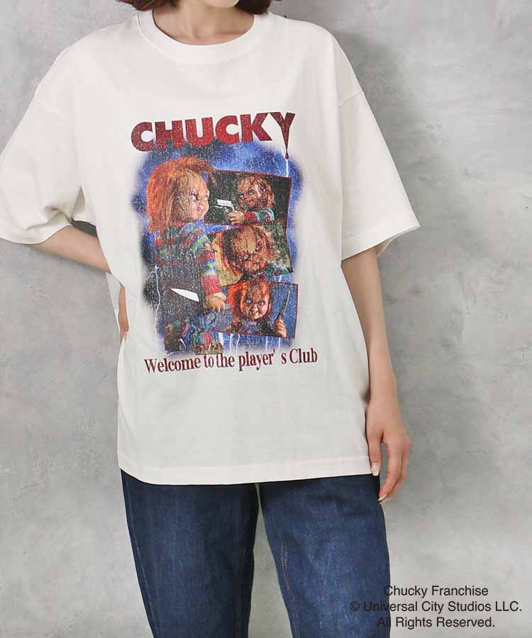 CHUCKYポスター風Tシャツ