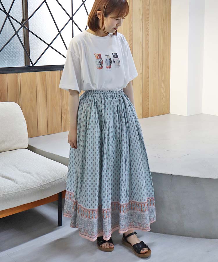 CYILABOプリントTシャツ