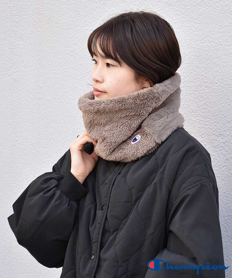 championボアネックウォーマー