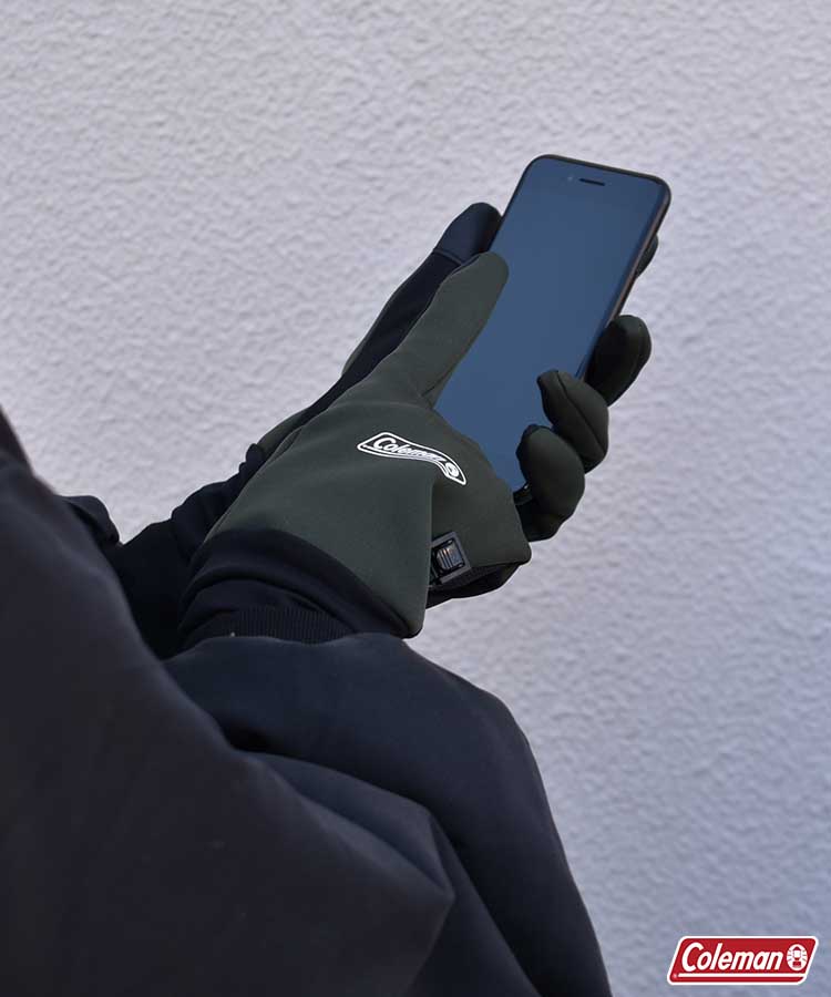 coleman防風ストレッチグローブ