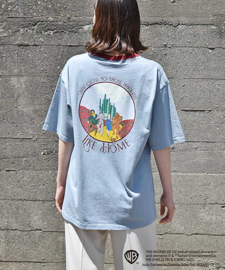 オズの魔法使リンガーバックプリントTシャツ