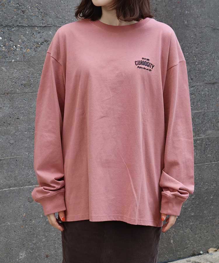 クロネコ刺繍ロンT