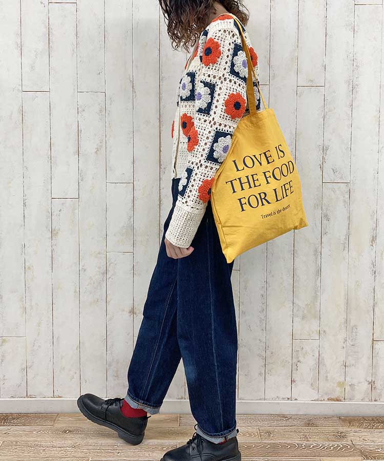 ≪SALE≫カラフルロゴトート