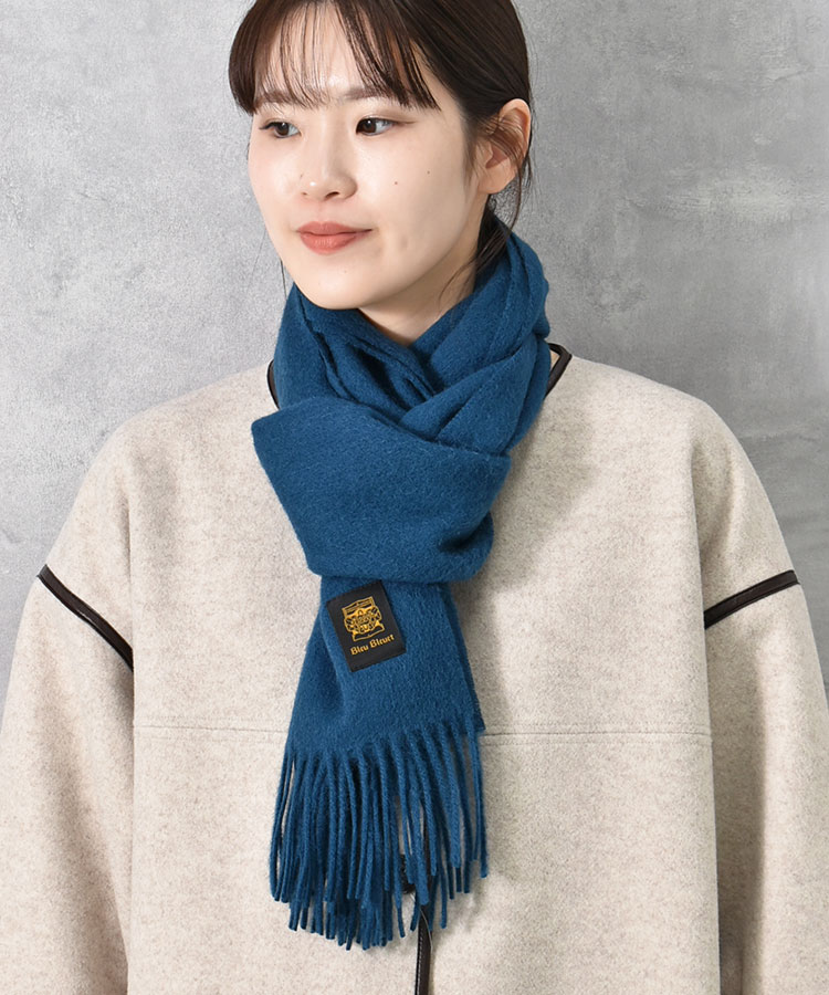 オリジナルネームウールシンプルマフラー