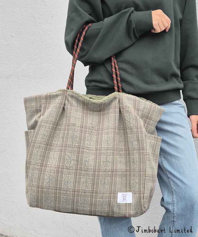 ジムボバートボア刺繍トート