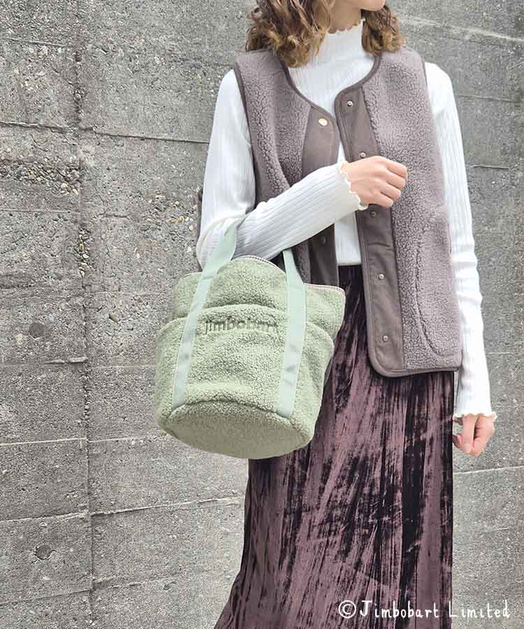 ジムボバートボア刺繍バッグ