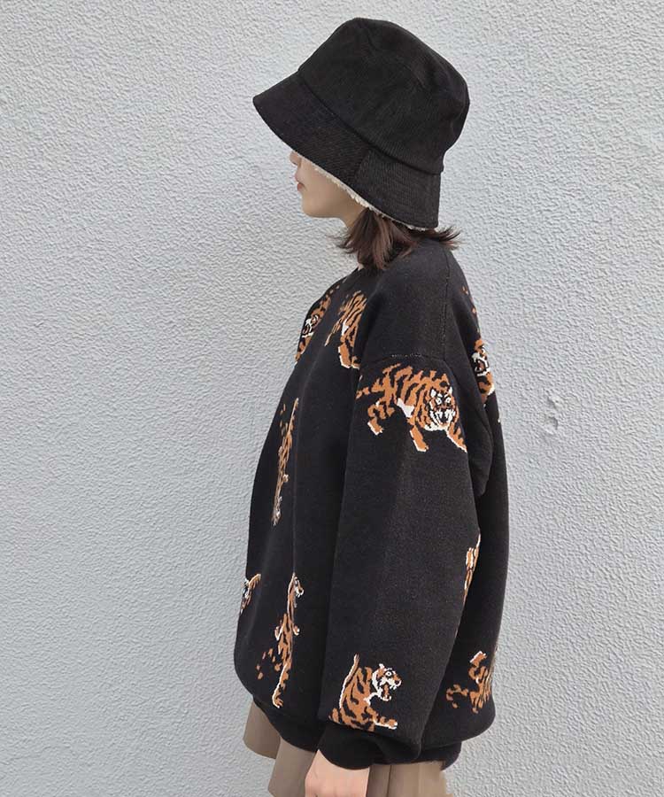 コーデュロイボアハット