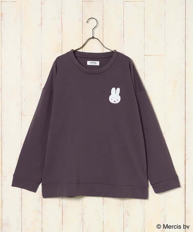 ミッフィーサガラミニ裏毛ルームウェア上下セット