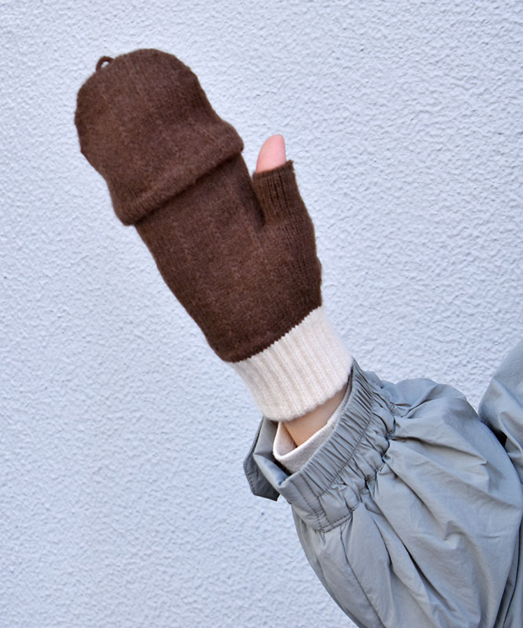 MOZフード付ミトン