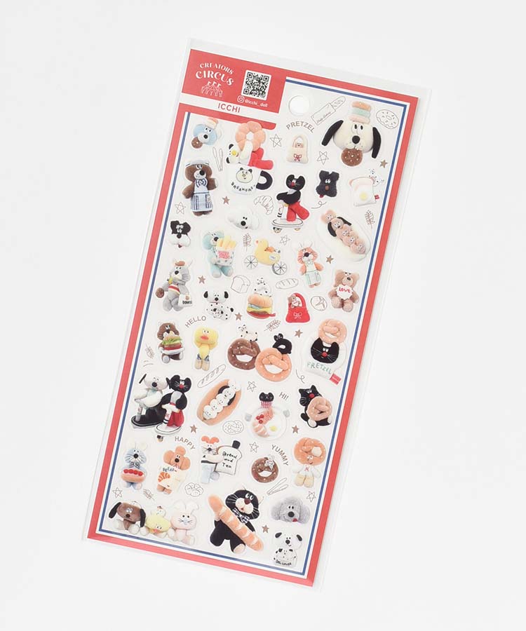 クリエイターズサーカスクリアシール