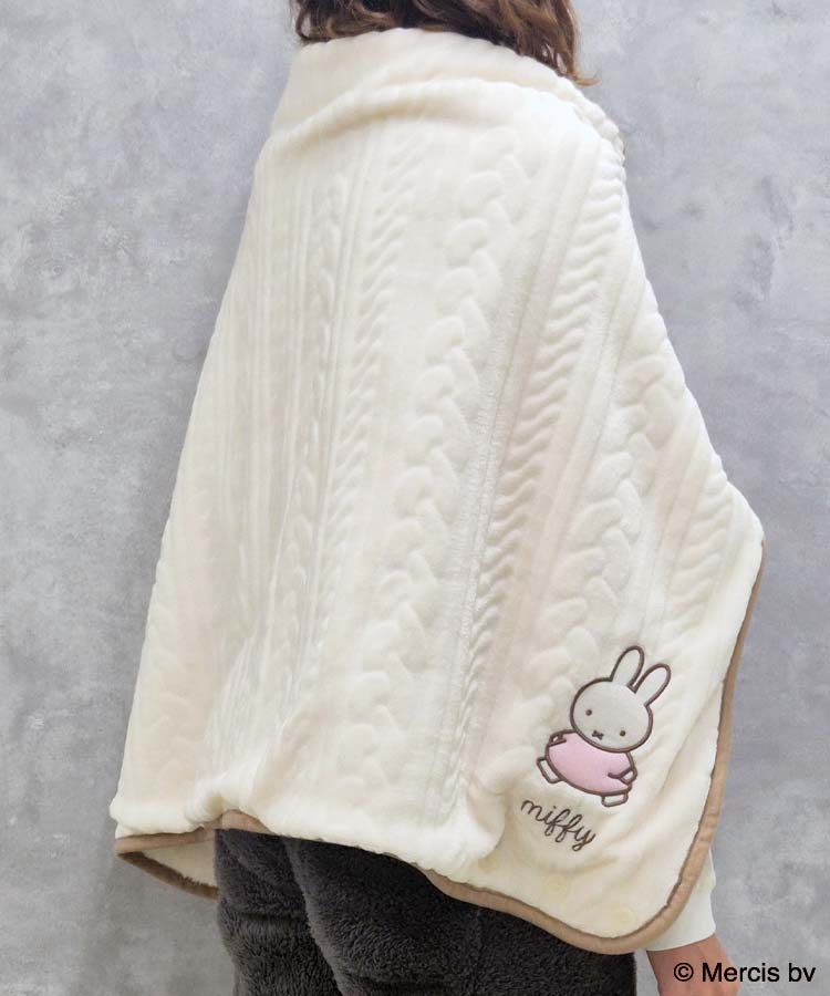 ミッフィーロープ柄ブランケット