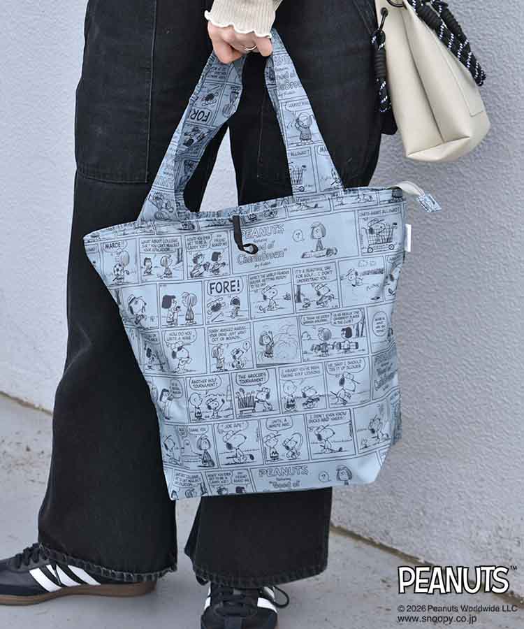 PEANUTS箱入りエコバッグM