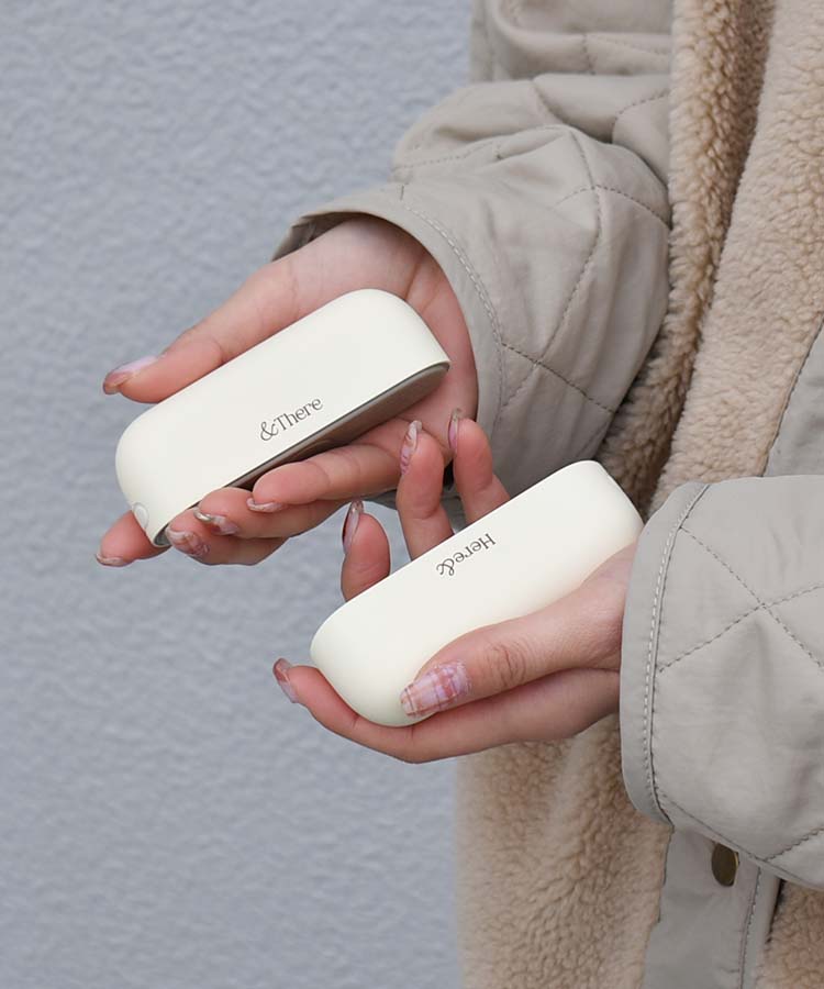 充電式ニコイチ型カイロ