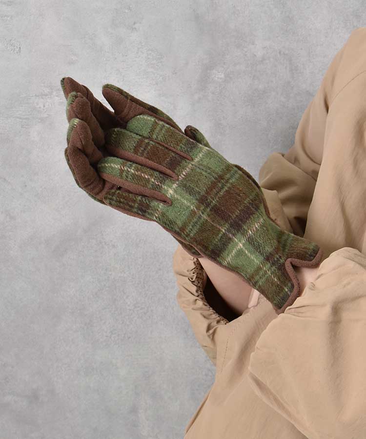 チェック指フードグローブ