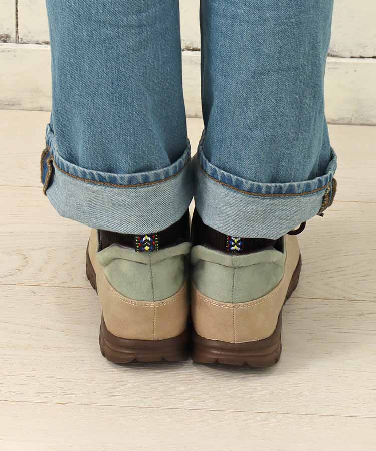 バイカラーライトスニーカー