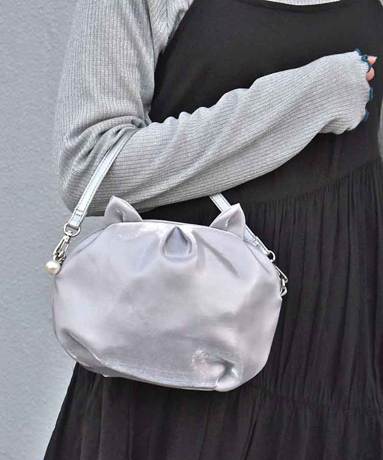 オーガンジーネコショルダー